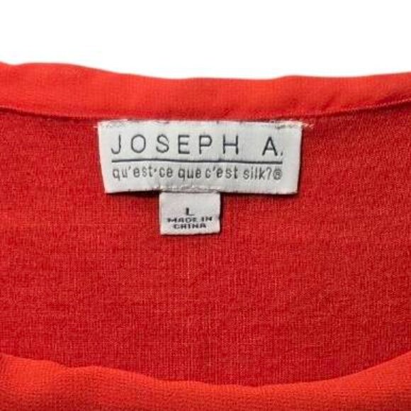 Joseph A Overlay Blouse Large - Picture 3 of 7